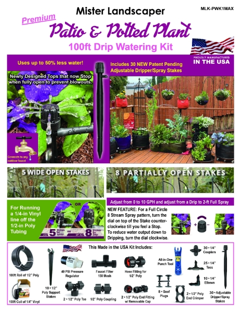 Picture of Patio & Plant Drip Kit-MAX Kit