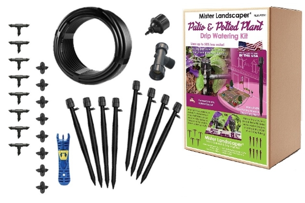 Picture of Patio & Potted Plant Drip Kit w/8 ADJ Drip/Spray Stakes