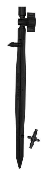 Picture of 7" BLK MICRO BARB STK W/VALVE-3/3 Pack